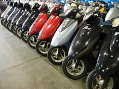 Мопеды и скутеры из Японии без пробега по РФ