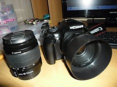 Canon EOS1100D с двумя объективами