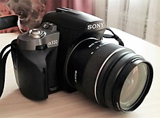 Sony Alpha DSLR-A330 + объектив Tamron + сумка